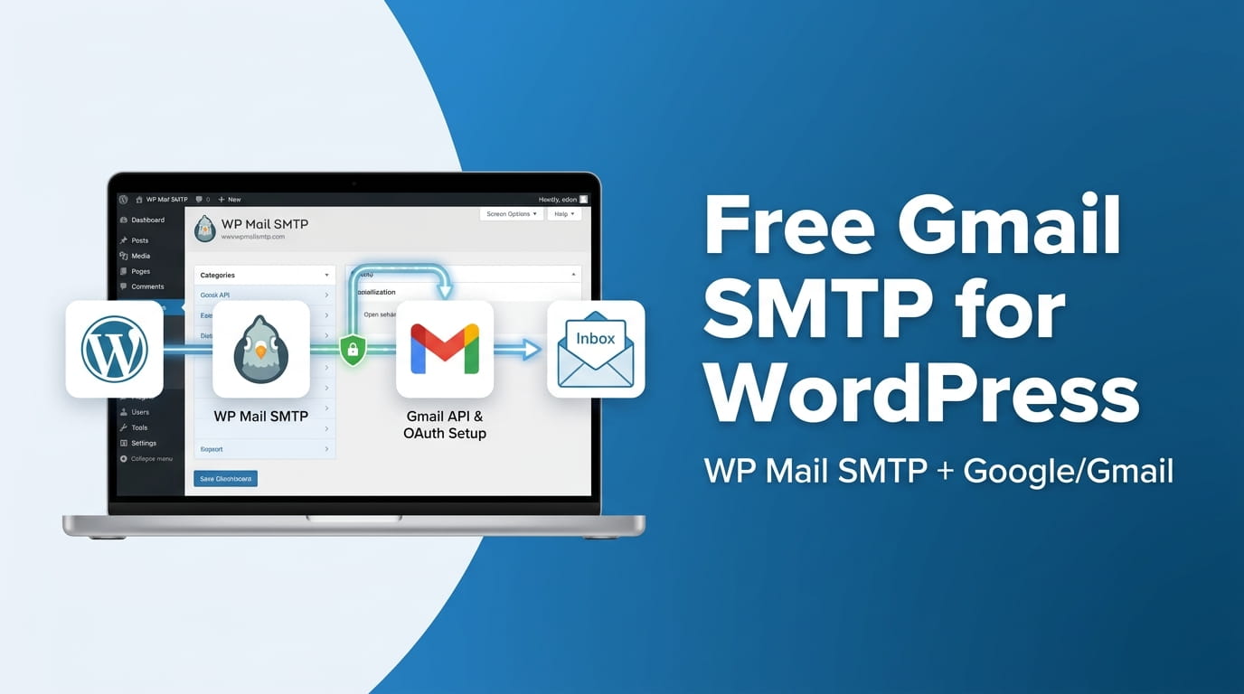 How to Set Up Free Gmail SMTP in WordPress